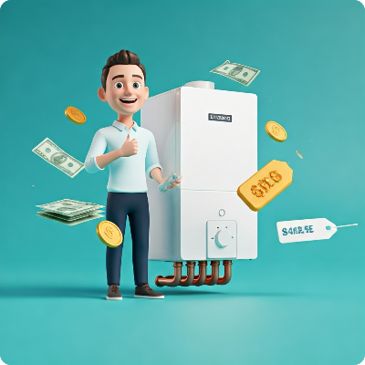 귀뚜라미 보일러 교체비용 이미지