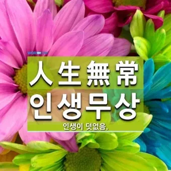 사자성어 인생무상 새옹지마 뜻 자료집_5