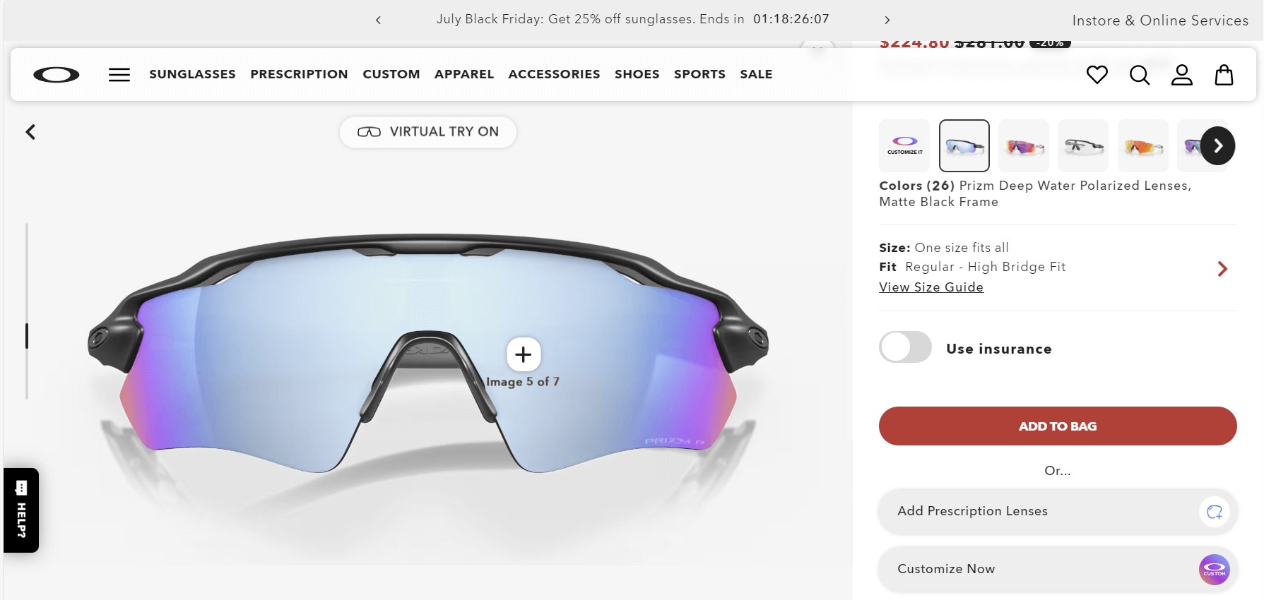 Oakley Radar EV Polarized