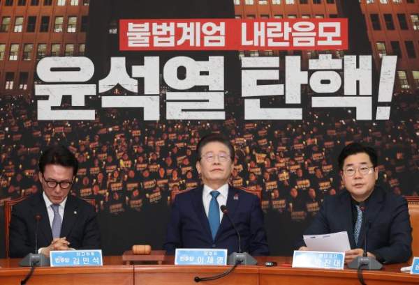 윤석열 대통령 탄핵소추안 발의