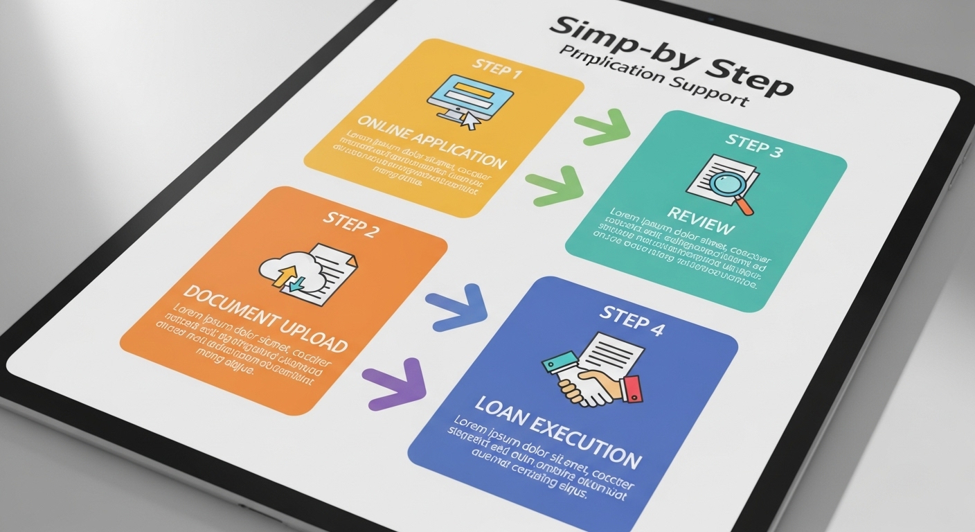 서울시 주거지원 온라인 신청 절차와 필요 서류를 보여주는 사용자 친화적인 인포그래픽.