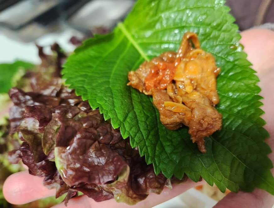 고기 쌈 