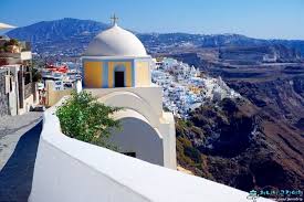  피라 마을 (Fira) 다양한 각도 사진들