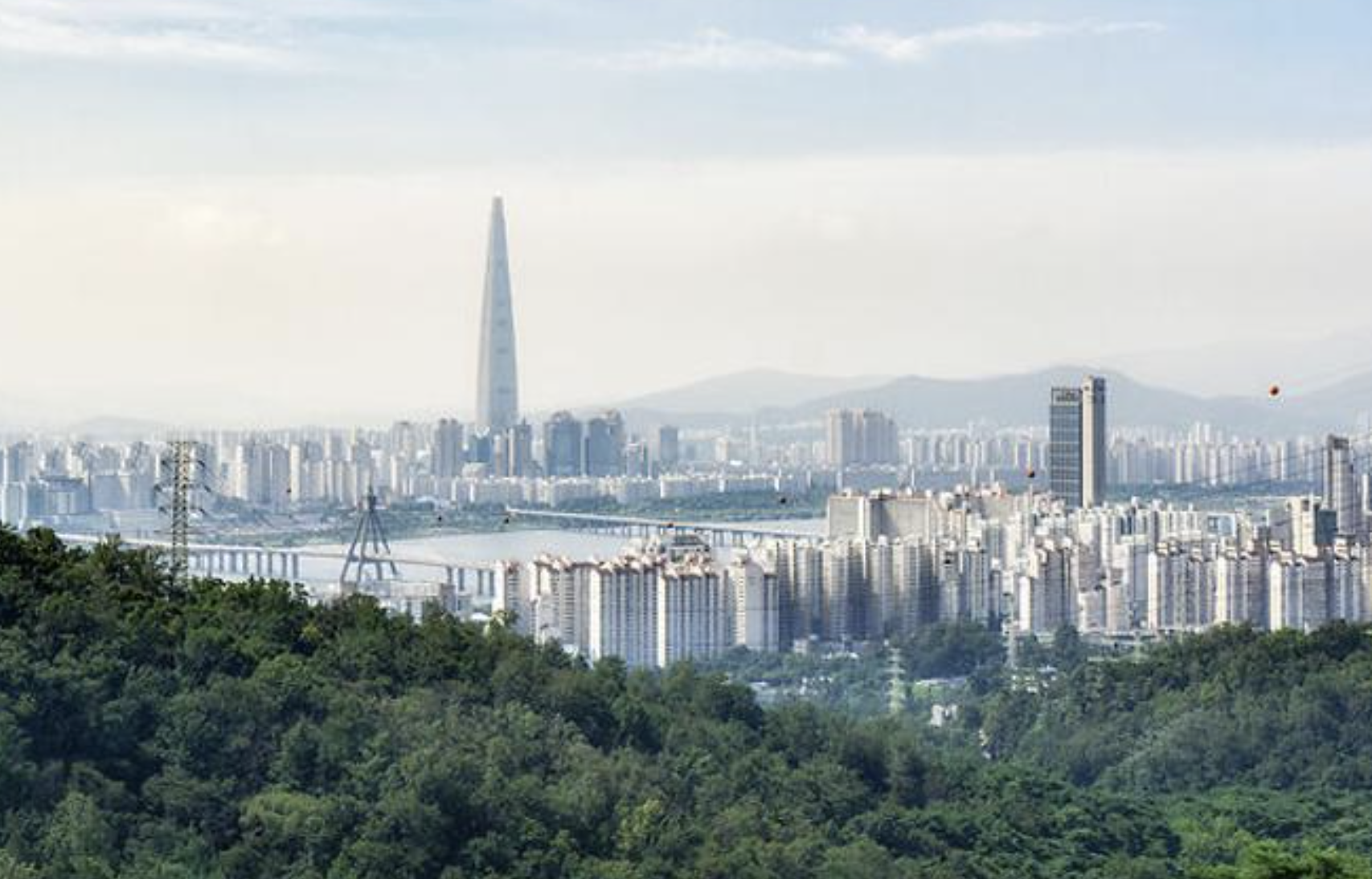 아차산 전경