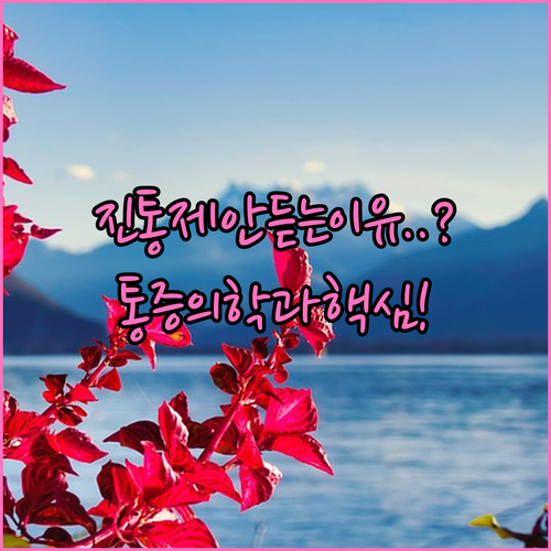 대상포진 일반 진통제 안 듣는 이유와..