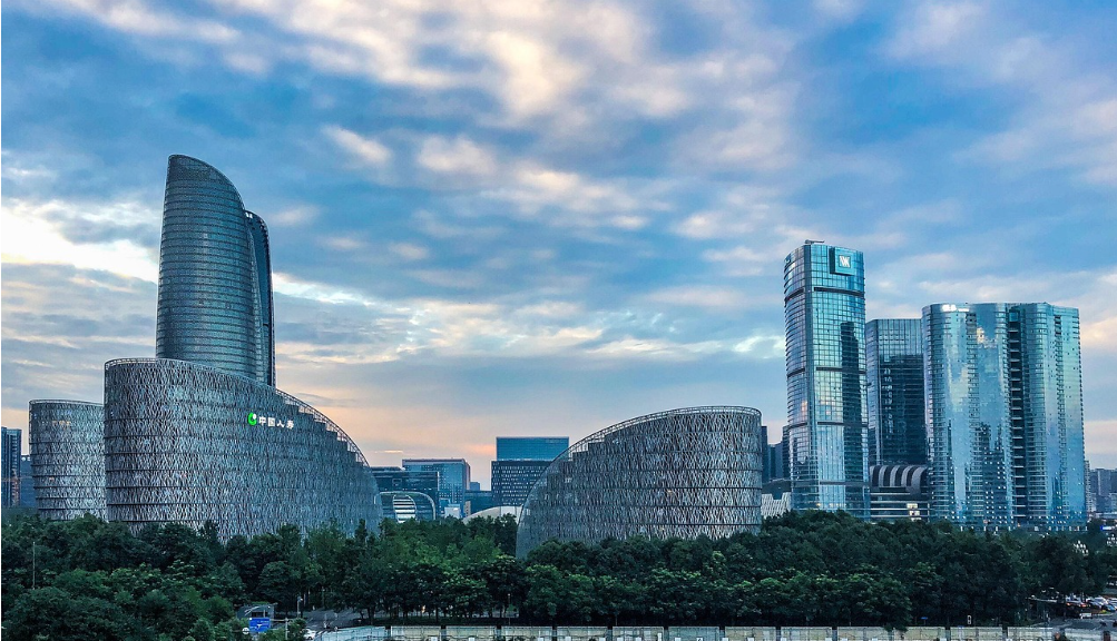 Chengdu tianfu international financial center, International financial center, Building image.