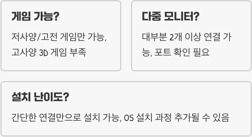 초소형 PC(미니 PC) 구매 전 고려해야 할 장단점 5가지