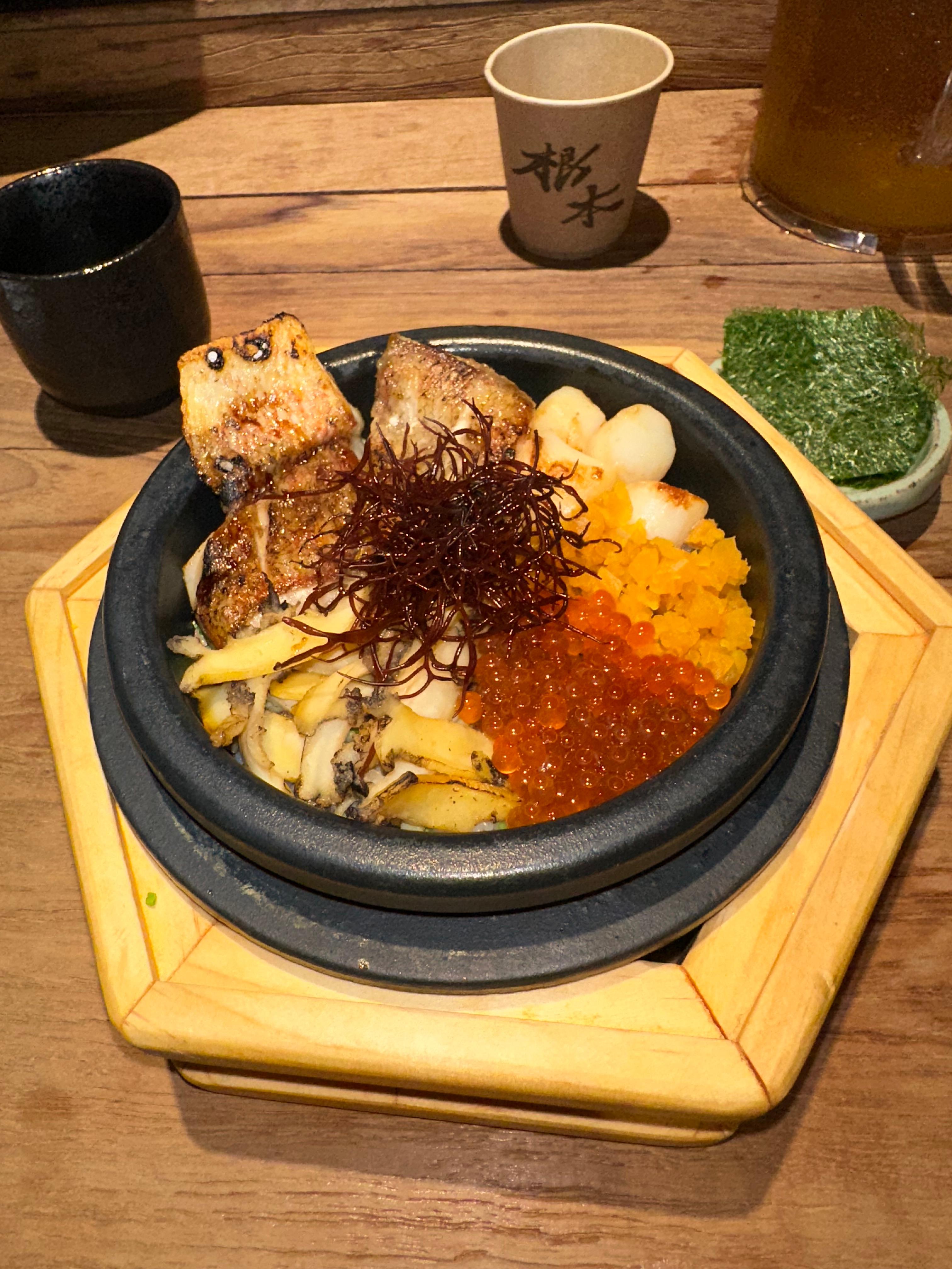 금태 전복 솥밥