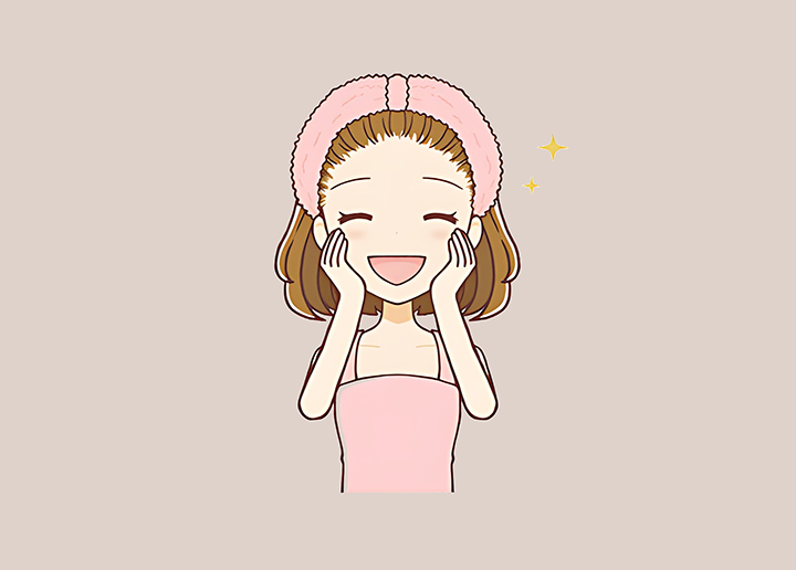 피부가-건강한-여성