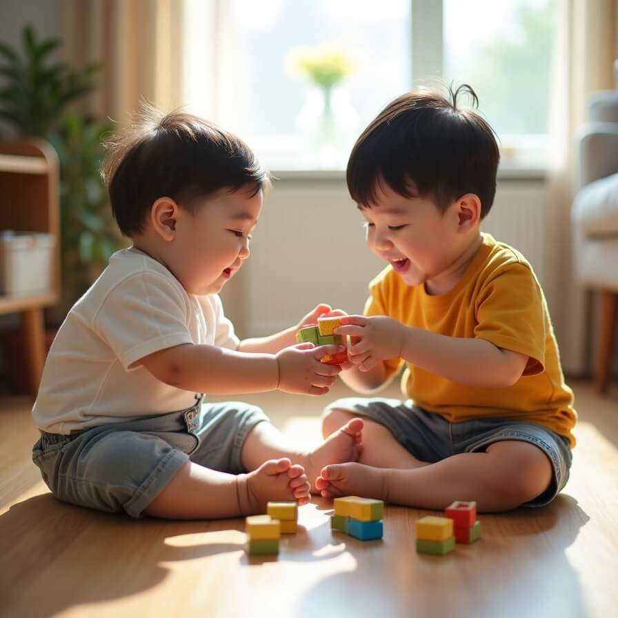 5세 아이, 글자 관심