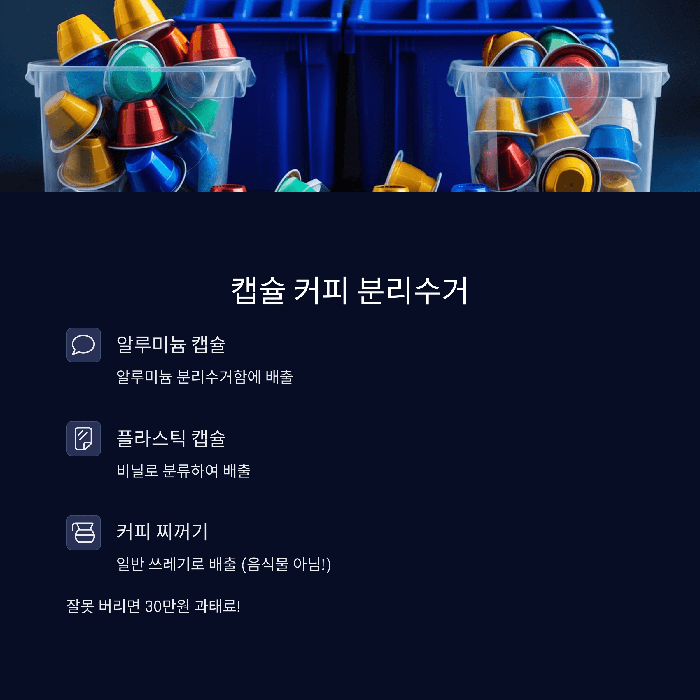 분리수거 실수하면 과태료 헷갈리는 품목 정리법