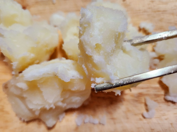 잘 삶아진 감자