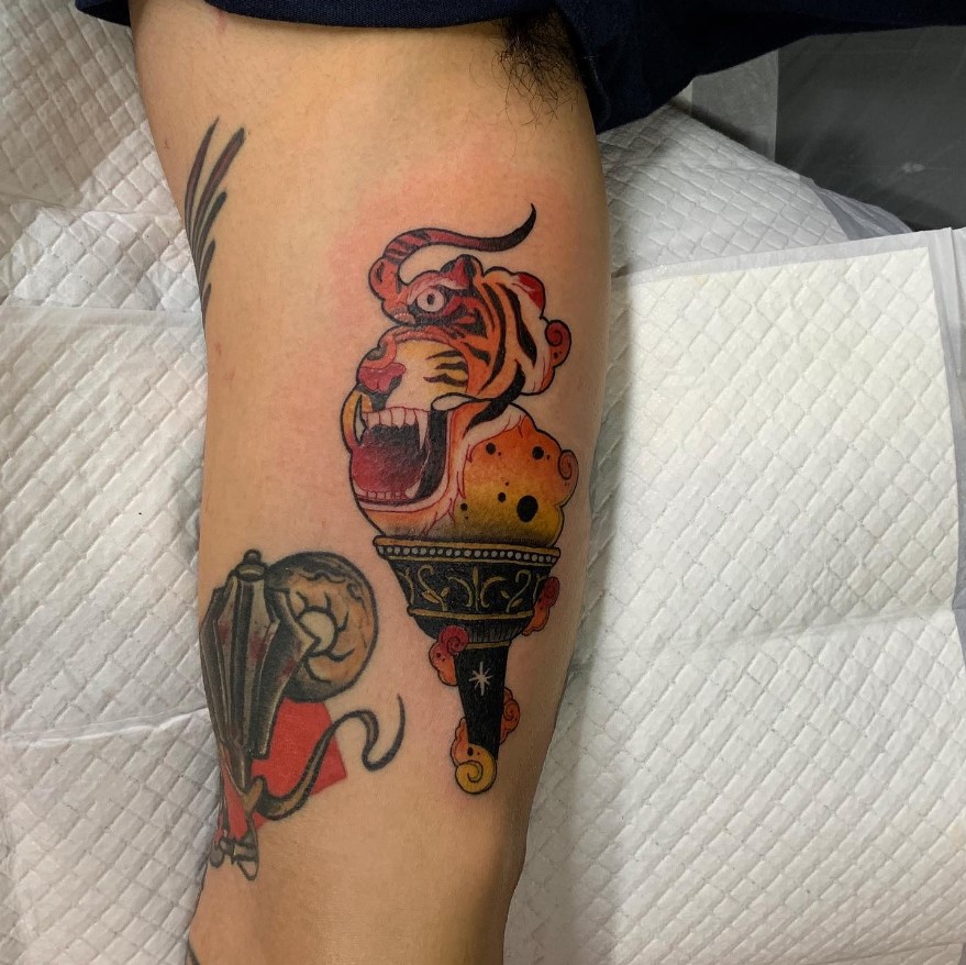 neotraditional tattoo