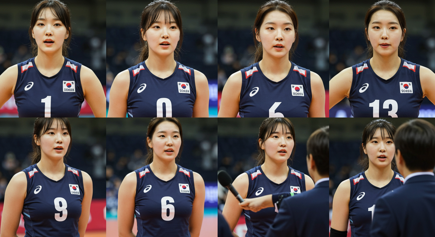 AI 배구선수 영상