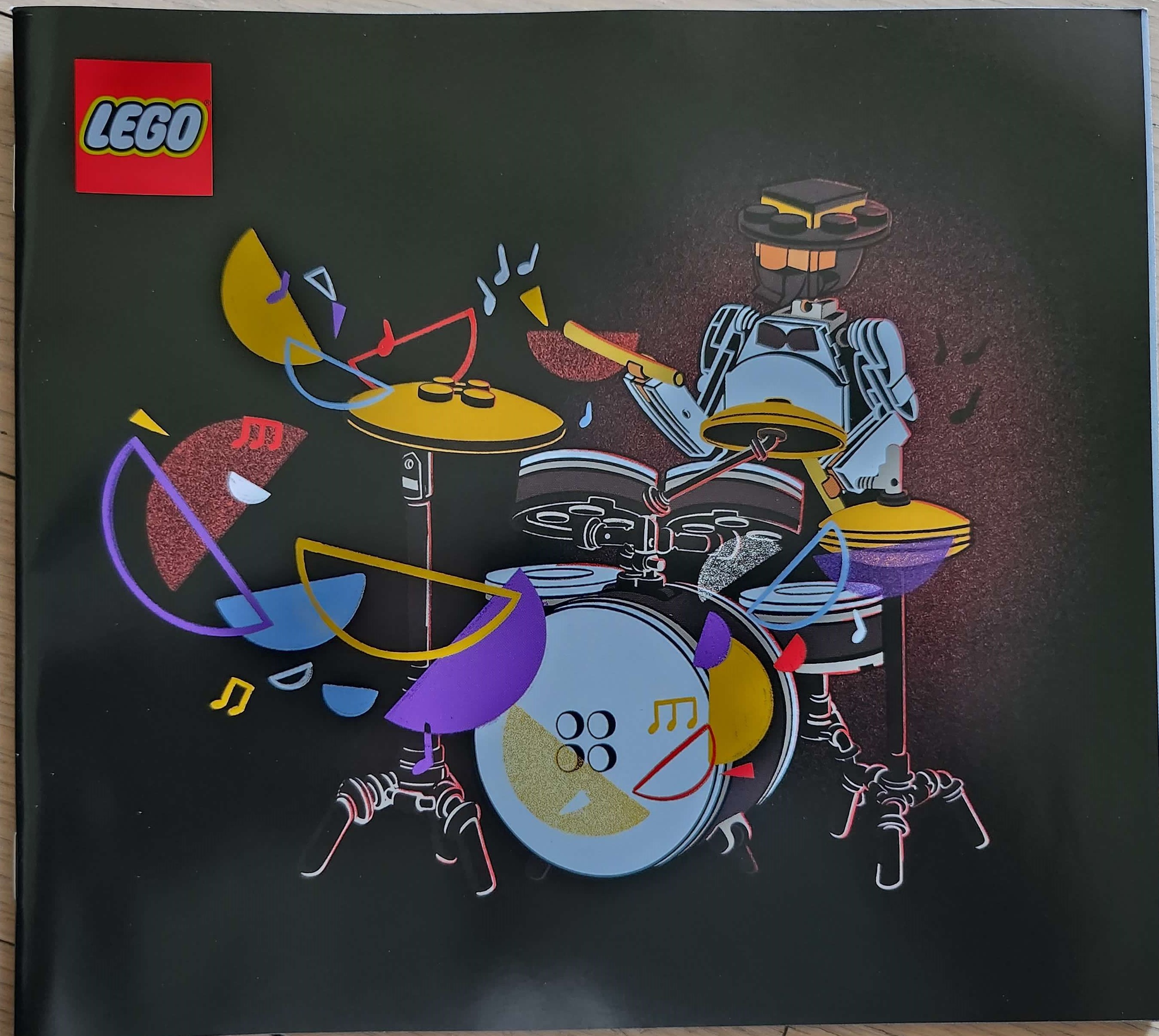 레고 재즈 4중주 (#21334) 드럼 조립설명서