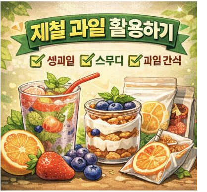 겨울 제철 과일