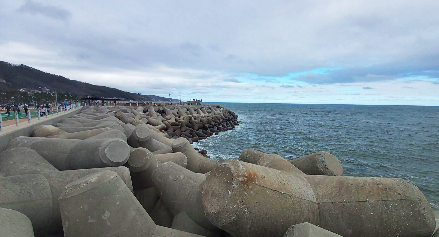 경북 영덕군 해파랑공원 테트라포트