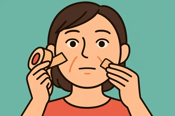 팔자주름 없애는 가장 쉬운 방법8