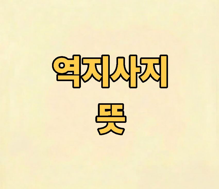 역지사지 뜻 한자 유래