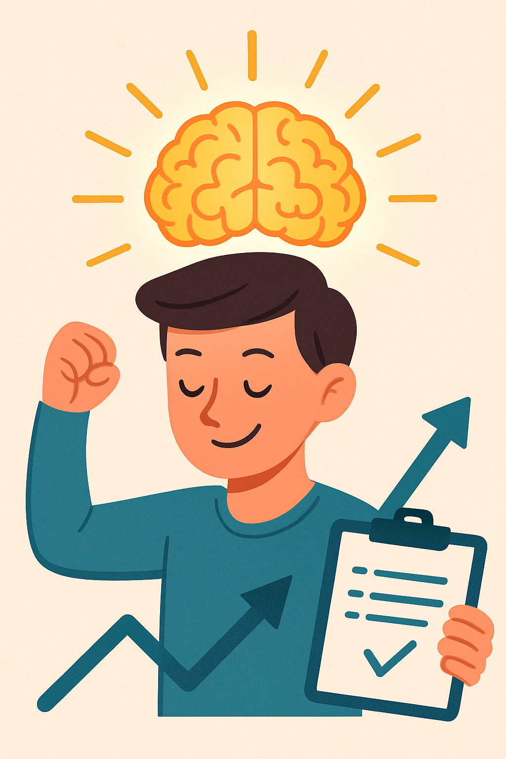 집중력을 발휘하는 사람 이미지