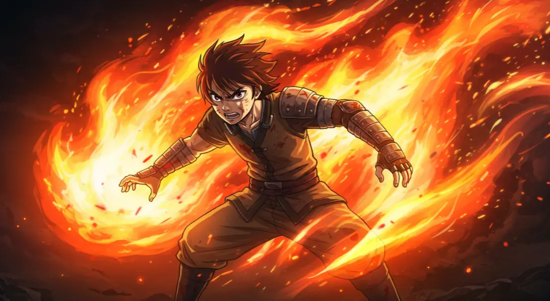 불길에 휩싸이는 꿈