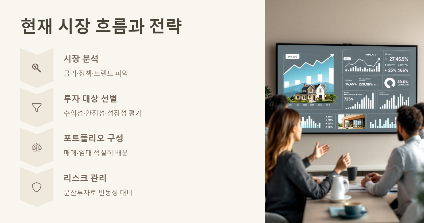 현재 시장 흐름에서 어떤 전략이 유리한가?