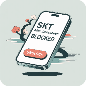 SKT 소액결제 차단&middot;해제 방법 이미지