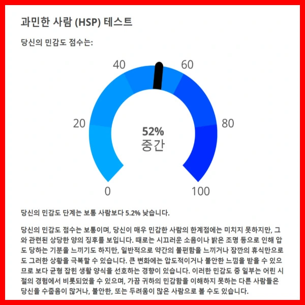 HSP 테스트