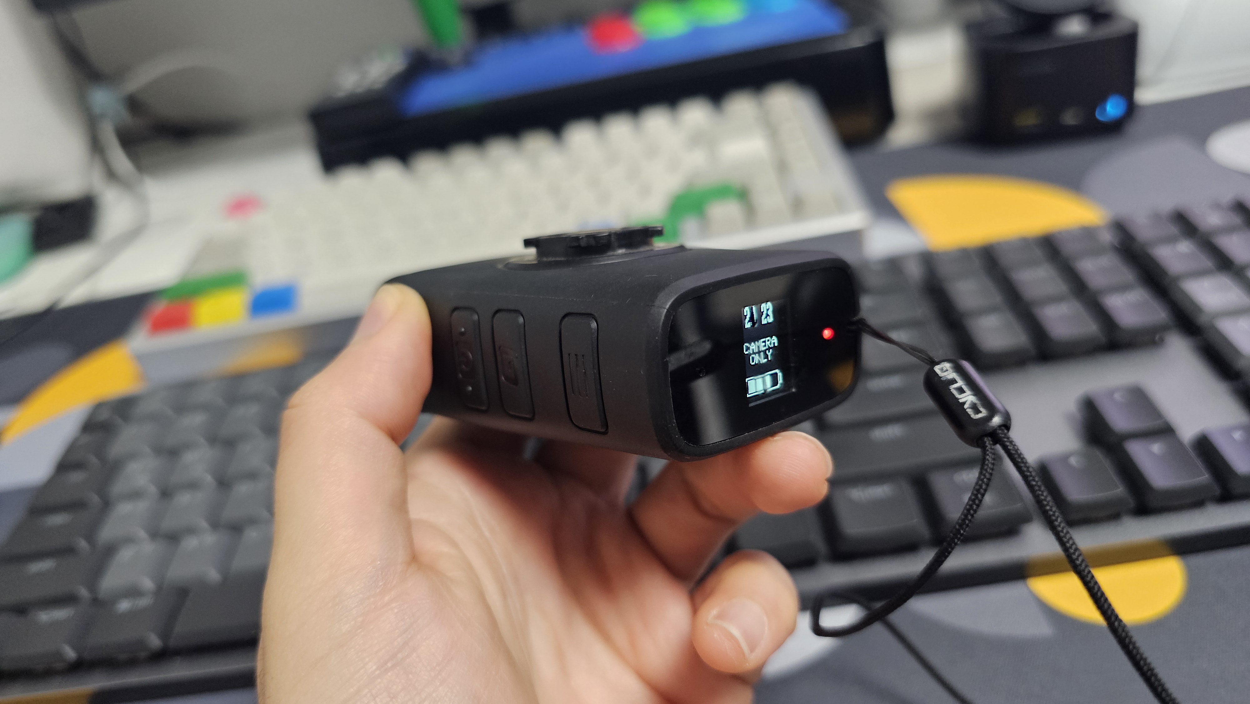 FLY12CE 자전거 블랙박스 설정 화면