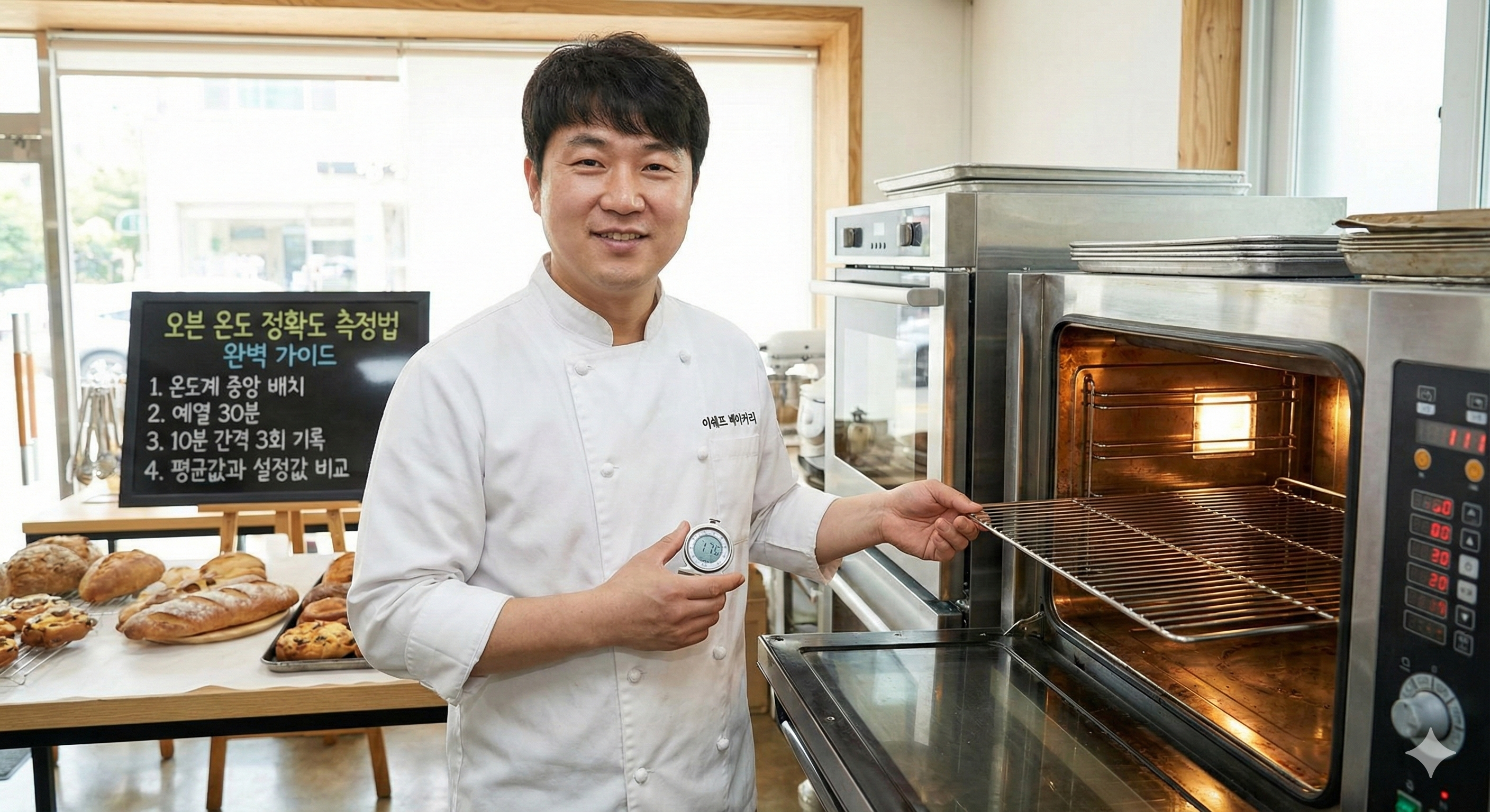 오븐 온도 정확도 측정법 완벽 가이드