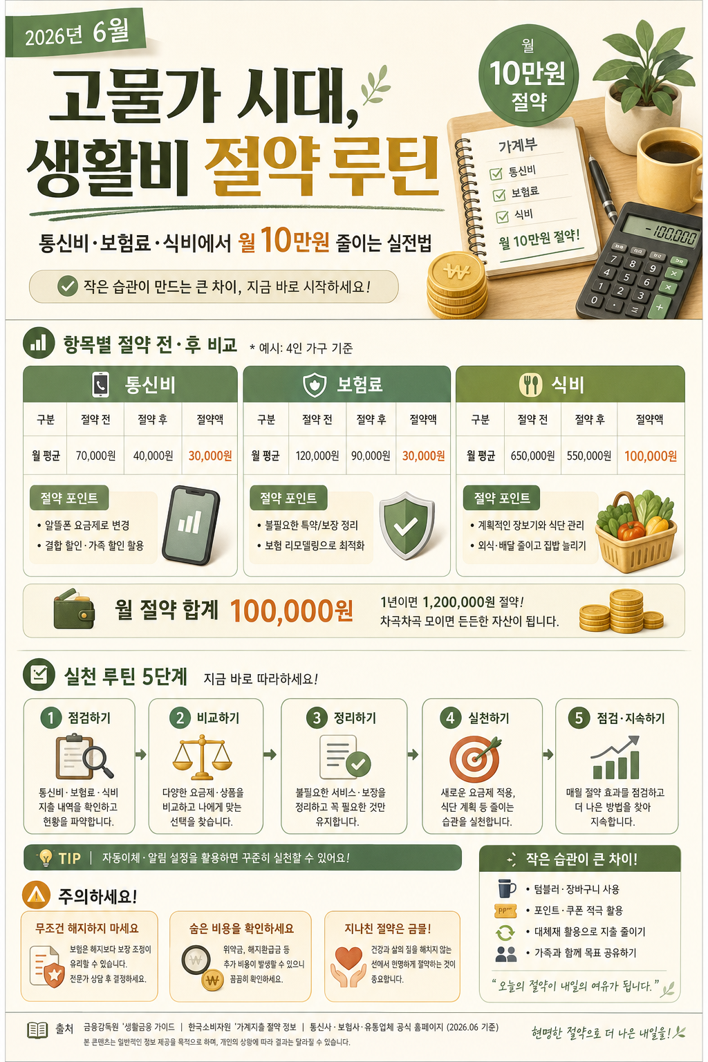 2026년 6월 고물가 절약법