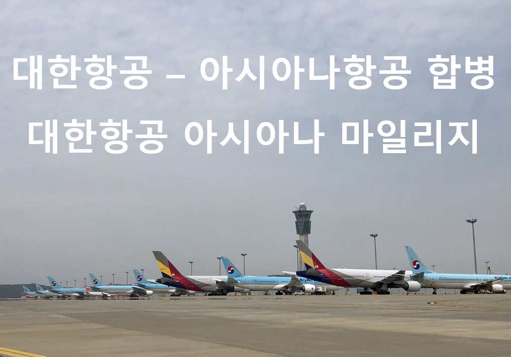 대한항공 아시아나항공 합병