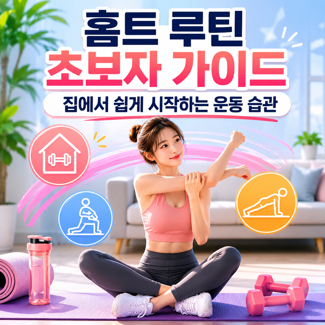 홈트 루틴 초보자 가이드