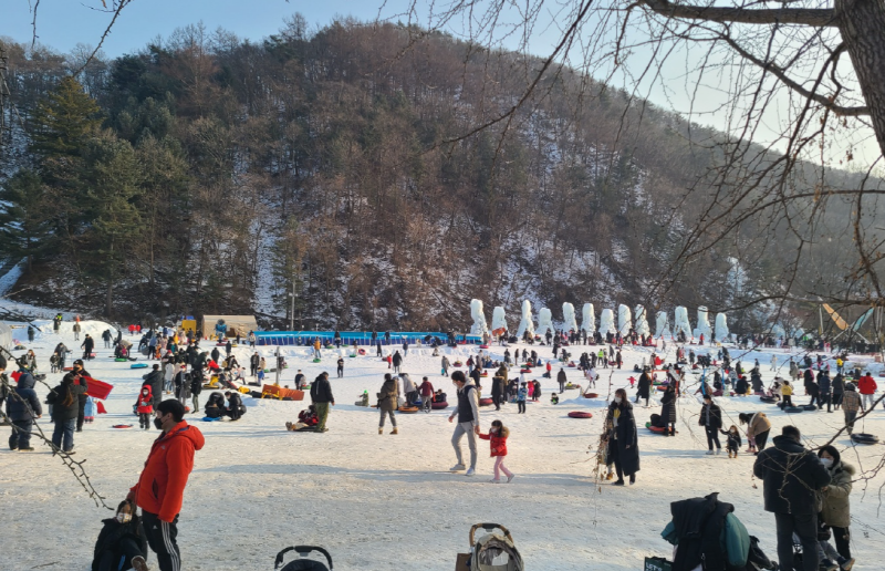파주 초리골 눈썰매장