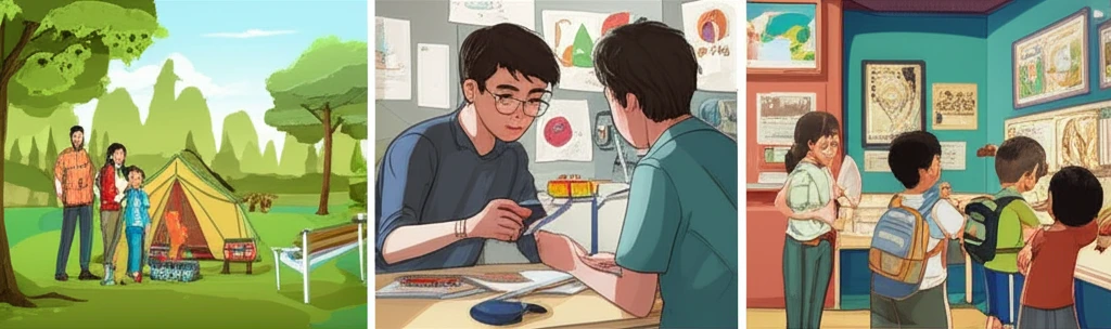 자녀의 빛나는 여름방학, 특별한 경험