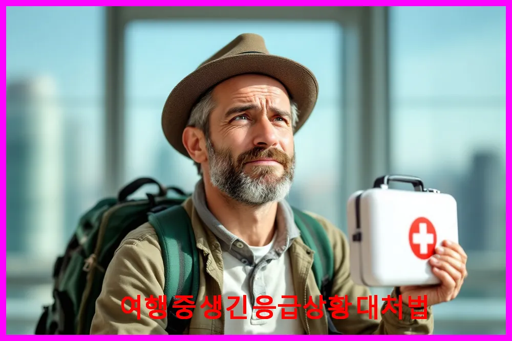 여행 중 생긴 응급상황 대처법