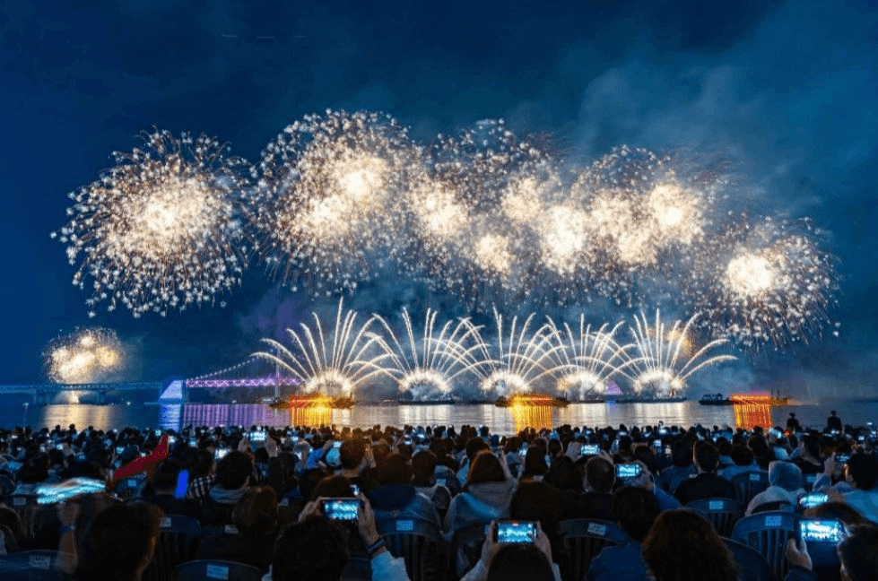 부산불꽃축제-광안대교