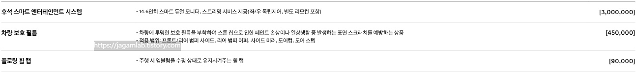 2026 G80 전동화 후석 스마트 엔터테인먼트 시스템, 차량 보호 필름, 플로팅 휠 캡 GENESIS ACCESSORIES