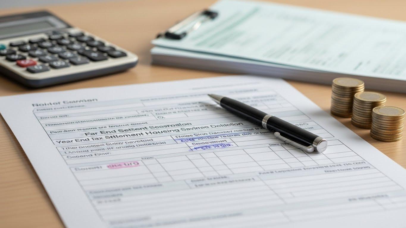 연말정산 주택마련저축 공제조건