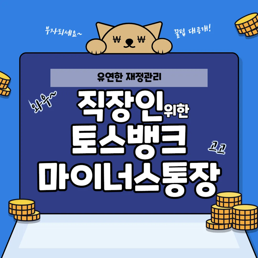 토스뱅크 마이너스통장