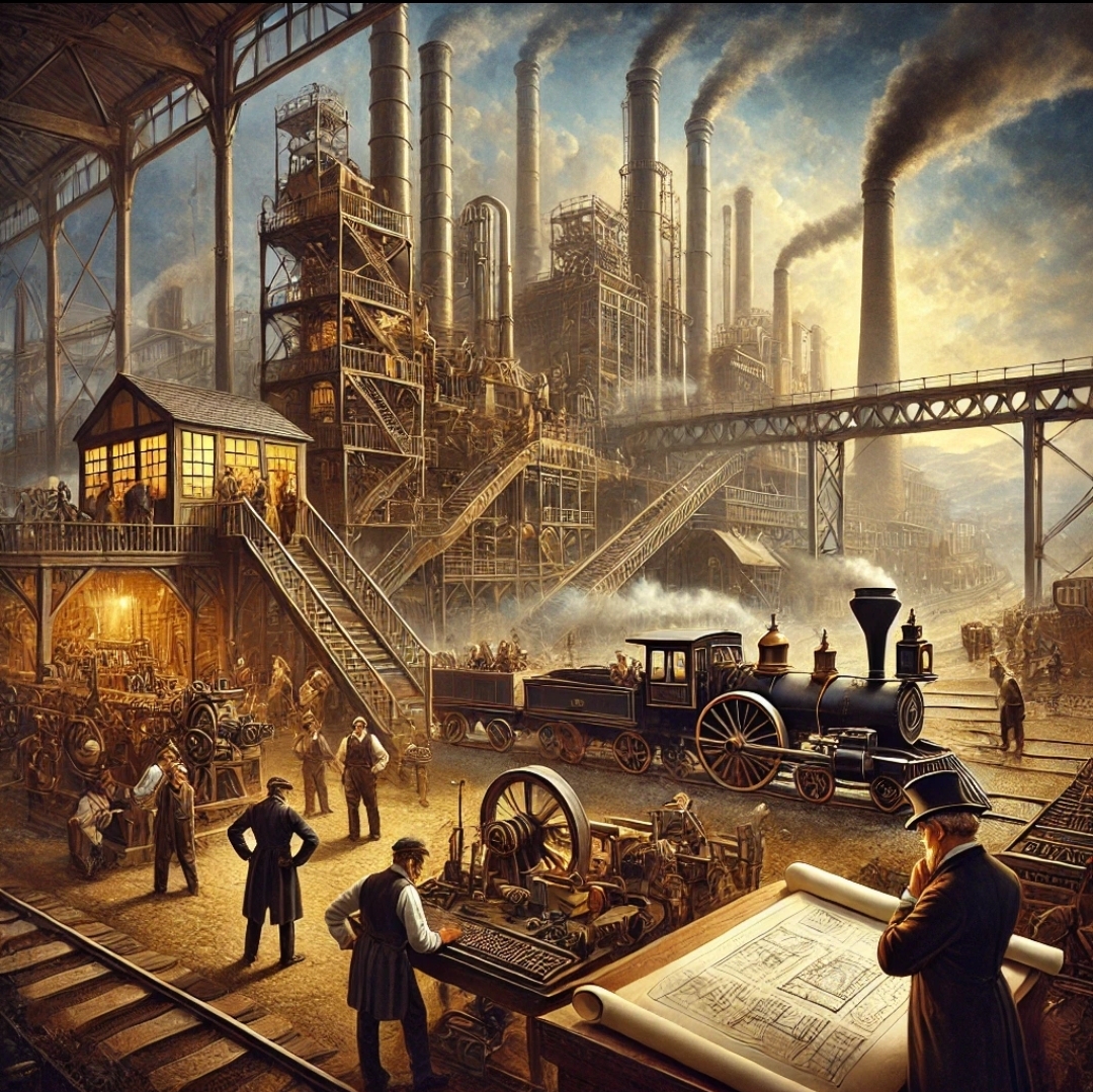 산업혁명과 기계화: 근대 산업화 시대(1750-1900)