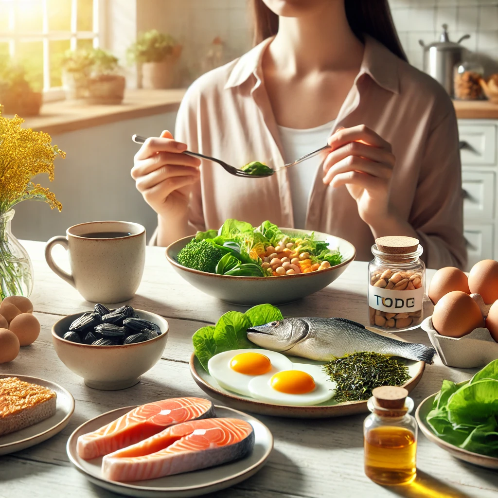 갑상선 기능 저하증의 증상 완화를 위한 식단 이미지