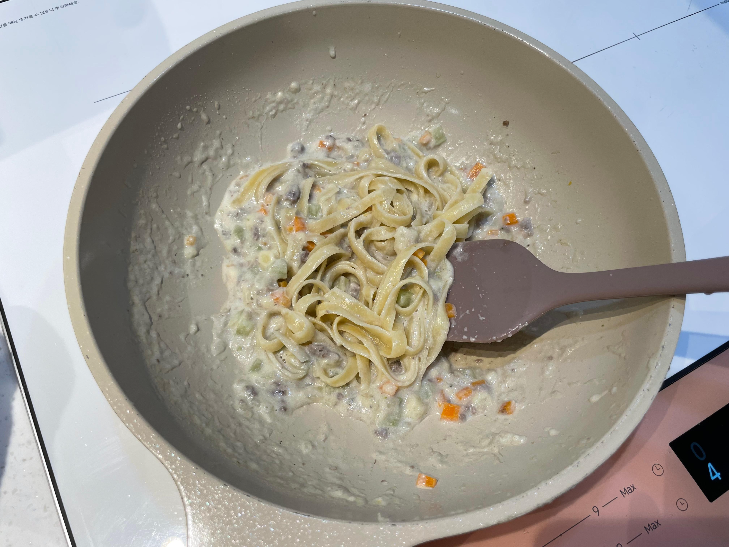 10분완성 유아식 바나나스파게티 레시피