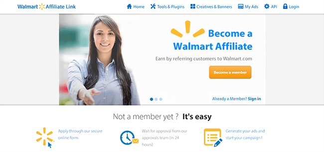 Afiliasi Walmart
