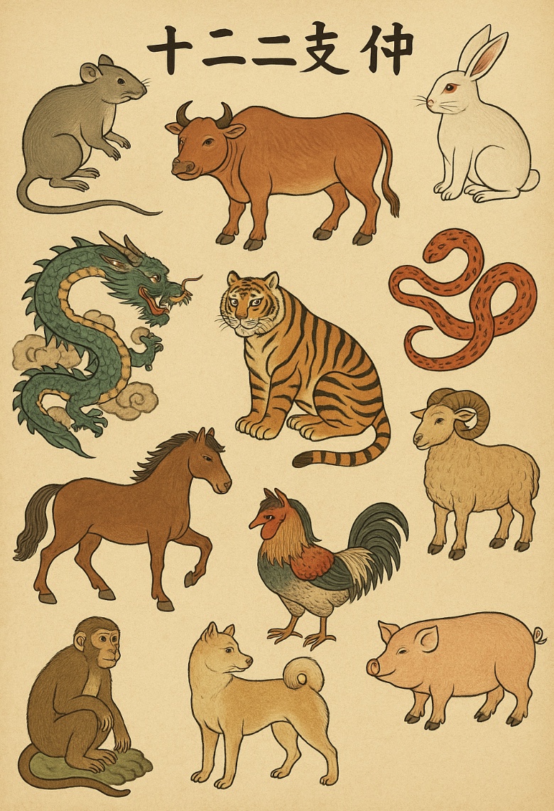 12지신-chatgpt생성이미지