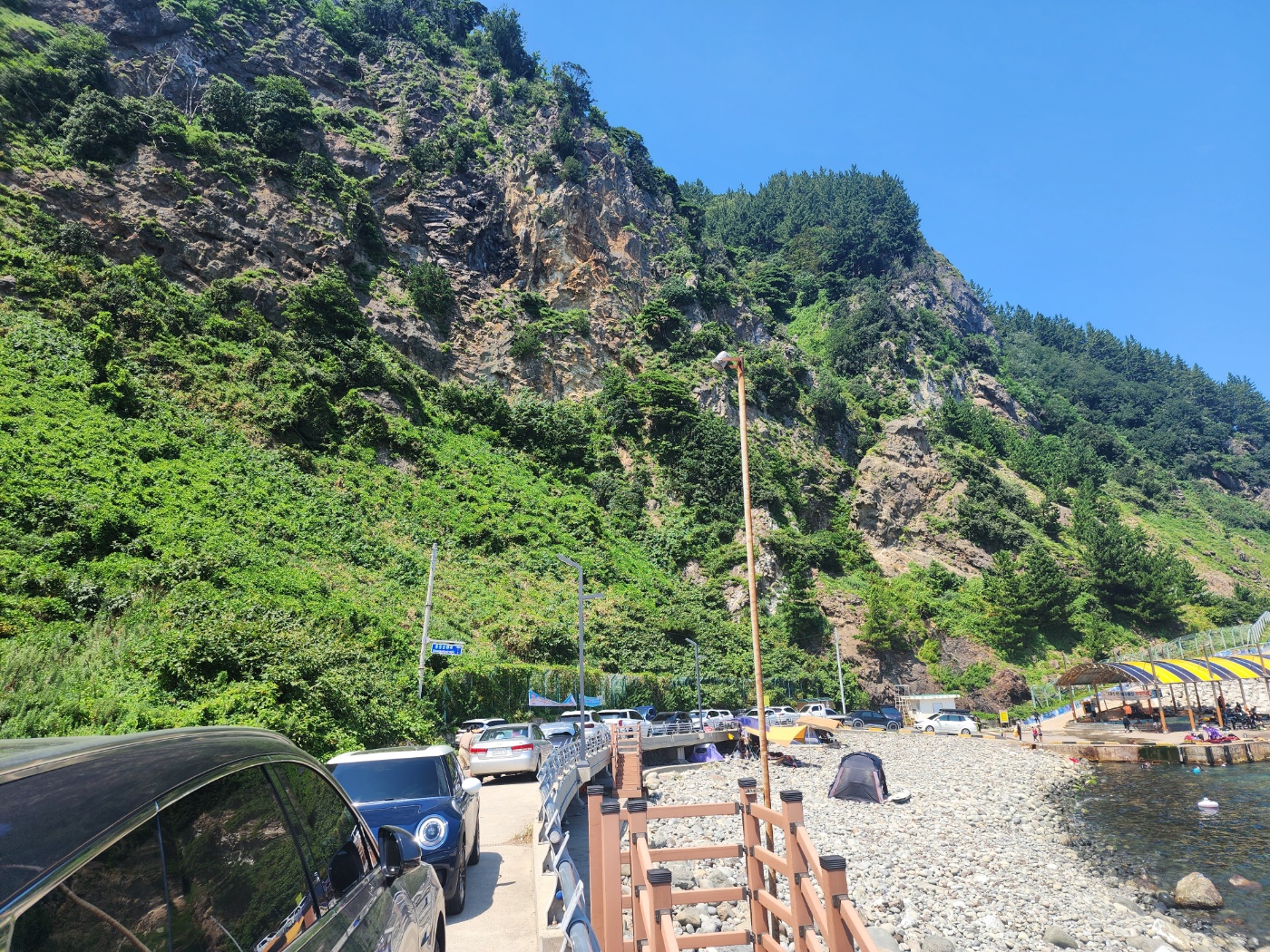 울릉도 내수전 몽돌 해변 차박 여행 완벽 가이드
