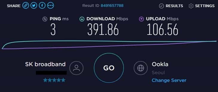 인터넷 속도 측정 2