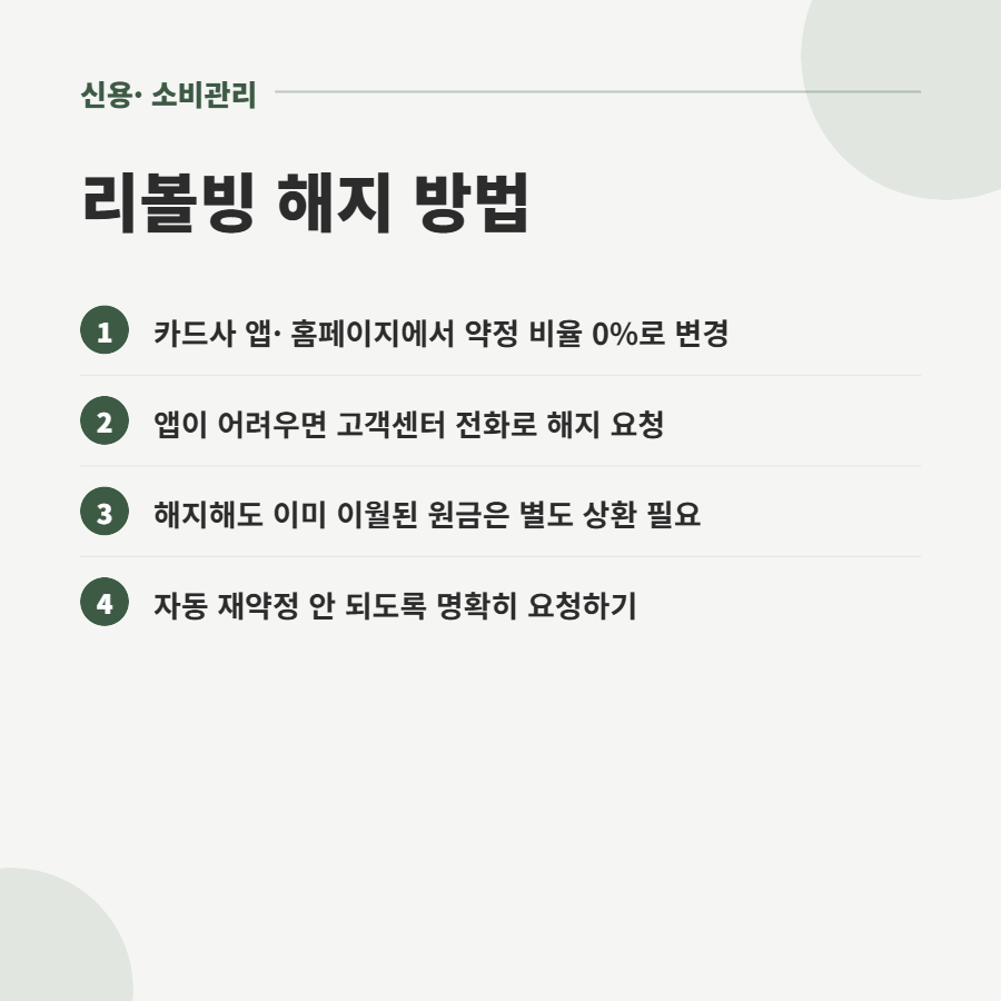 신용카드 리볼빙 서비스란? 편해 보이지만 쓰면 안 되는 이유