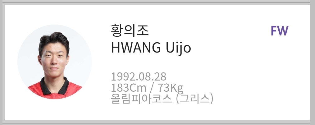 황의조-프로필