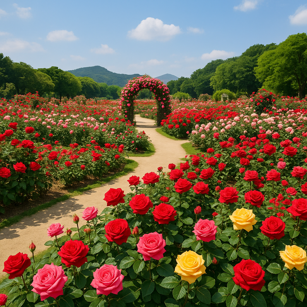 곡성 세계 장미 축제